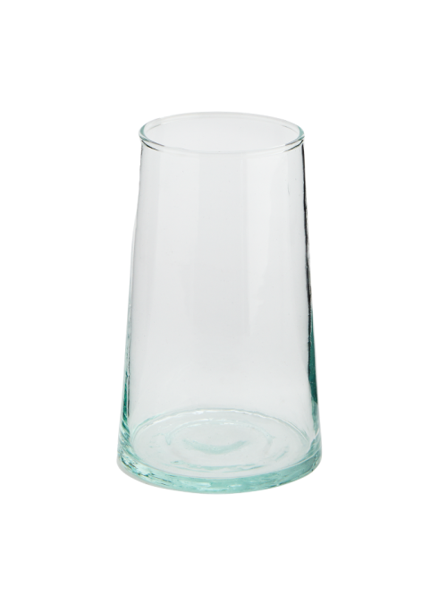 Verre Beldi de forme calebasse transparent Verre Beldi de forme calebasse transparent